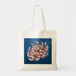 Batik Chrysanthemum Tragetasche