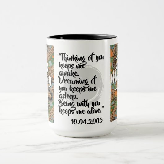 Batik Combo Mug CM01-01 Aries Tasse (Zentrum)