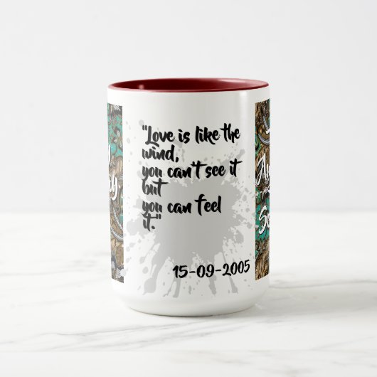 Batik Combo Mug CM06-01 Virgo Tasse (Zentrum)