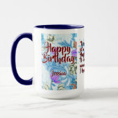 Batik Combo Mug CM12-01 Pisces Tasse (Links)