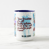 Batik Combo Mug CM12-01 Pisces Tasse (Zentrum)