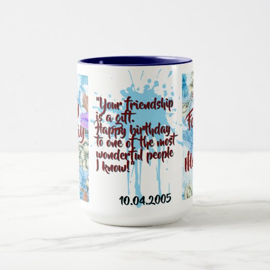 Batik Combo Mug CM12-01 Pisces Tasse (Zentrum)