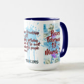 Batik Combo Mug CM12-01 Pisces Tasse (VorderseiteRechts)