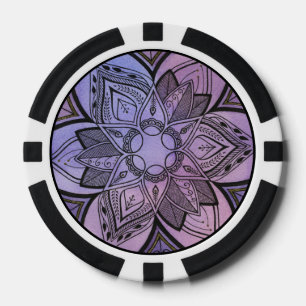 Batik-Design Pokerchips