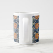 Batik , Dolphinen der Stille Jumbo-Tasse (Rückseite)