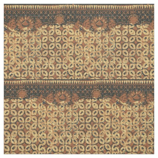 Batik Earthy Coffee Bean Elegant Rustic Rugged Stoff (Muster)
