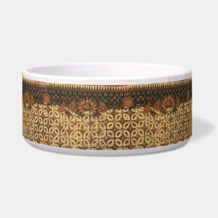 Batik Earthy Coffee Bean Elegant Rustikal geplagt Napf