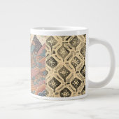 Batik-GebirgsIllustration Jumbo-Tasse (Rechts)
