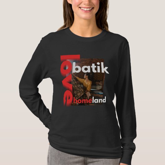 Batik Indonesia HD T Shirt (Vorderseite)