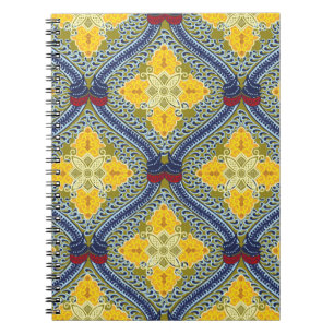 Batik indonesisch: ist eine Technik aus Wachs-resi Notizblock