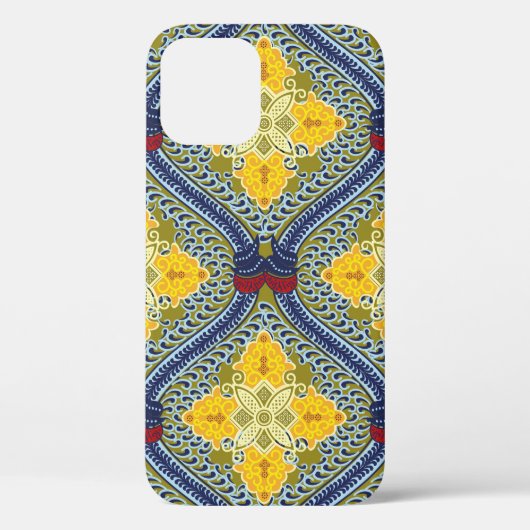 Batik Indonesisch: ist eine Technik der wachsresis Case-Mate iPhone Hülle (Rückseite)