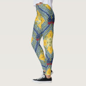 Batik Indonesische Wax-Resist Dyeing Technik Leggings (Links)