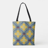 Batik Indonesische Wax-Resist Dyeing Technik Tasche (Rückseite)