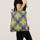 Batik Indonesische Wax-Resist Dyeing Technik Tasche (Von Nahem)