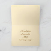 Batik Java danken Ihnen Gracias Merci Danke Karte (Innenseite)