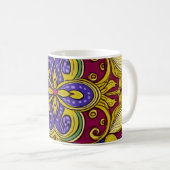 Batik Kaffeetasse (VorderseiteRechts)