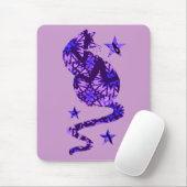 Batik-Katze Mousepad (Mit Mouse)