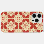 Batik Kawung, indonesisches Muster, Javanisch, Eth Case-Mate iPhone Hülle (Rückseite (Horizontal))