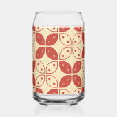 Batik Kawung, indonesisches Muster, Javanisch, Eth Dosenglas (Links)
