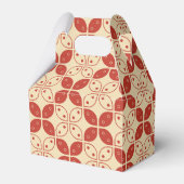 Batik Kawung, indonesisches Muster, Javanisch, Eth Geschenkschachtel (Vorderseite)