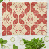 Batik Kawung, indonesisches Muster, Javanisch, Eth Geschirrtuch (Gefaltet)