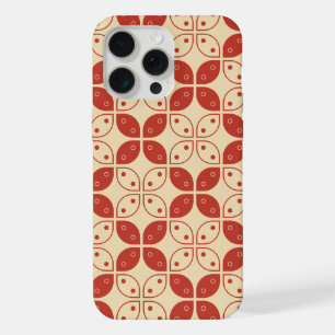 Batik Kawung, indonesisches Muster, javanisch, eth iPhone 15 Pro Max Hülle