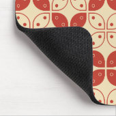 Batik Kawung, indonesisches Muster, Javanisch, Eth Mousepad (Ecke)