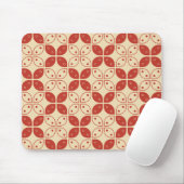 Batik Kawung, indonesisches Muster, Javanisch, Eth Mousepad (Mit Mouse)