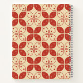 Batik Kawung, indonesisches Muster, Javanisch, Eth Notizblock (Rückseite)