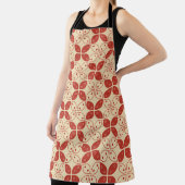 Batik Kawung, indonesisches Muster, Javanisch, Eth Schürze (InSitu)