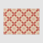 Batik Kawung, indonesisches Muster, Javanisch, Eth Seidenpapier (Vorderseite)