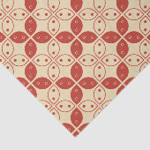 Batik Kawung, indonesisches Muster, Javanisch, Eth Seidenpapier (Ausschnitt)