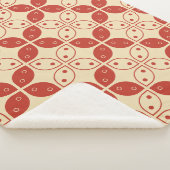Batik Kawung, indonesisches Muster, Javanisch, Eth Sherpadecke (3/4)