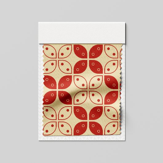 Batik Kawung, indonesisches Muster, Javanisch, Eth Stoff
