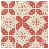 Batik Kawung, indonesisches Muster, Javanisch, Eth Stoff (Nahaufnahme)