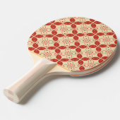 Batik Kawung, indonesisches Muster, Javanisch, Eth Tischtennis Schläger (Vorderseite)