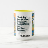 Batik-Kombitasse CM03-01 Zwillinge Tasse (Zentrum)
