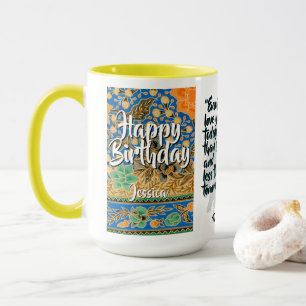 Batik-Kombitasse CM03-01 Zwillinge Tasse