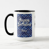 Batik-Kombitasse CM08-01 Skorpion Tasse (Links)