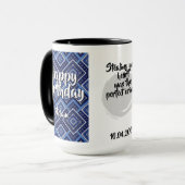 Batik-Kombitasse CM08-01 Skorpion Tasse (Vorderseite Links)