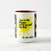 Batik-Kombitasse CM09-01 Schütze Tasse (Zentrum)