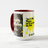 Batik-Kombitasse CM09-01 Schütze Tasse (Vorderseite Links)