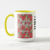 Batik-Kombitasse CM10-01 Steinbock Tasse (Links)