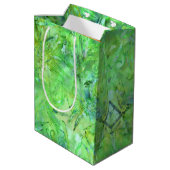 Batik Lizard Mittlere Geschenktüte (Rückseite Schrägansicht)
