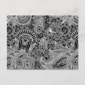 Batik Motif Postkarte (Vorderseite)