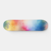 Batik Muster bunt Skateboard (Horizontal)