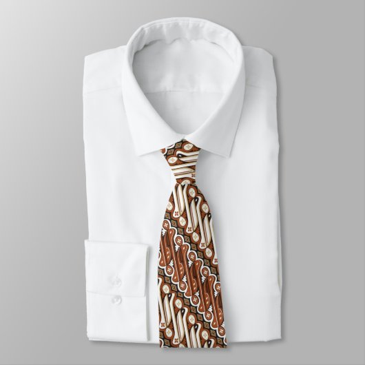Batik Neck Tie Krawatte (Gebunden)