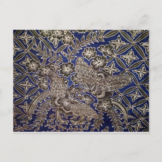 Batik Nr. 21 Kollektion Postkarte (Vorderseite)