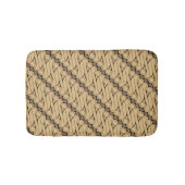 Batik Parang, indonesisches Muster, Javanisch, eth Badematte (Vorderseite)