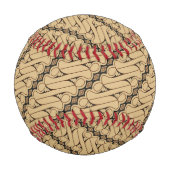 Batik Parang, indonesisches Muster, Javanisch, eth Baseball (Rückseite)
